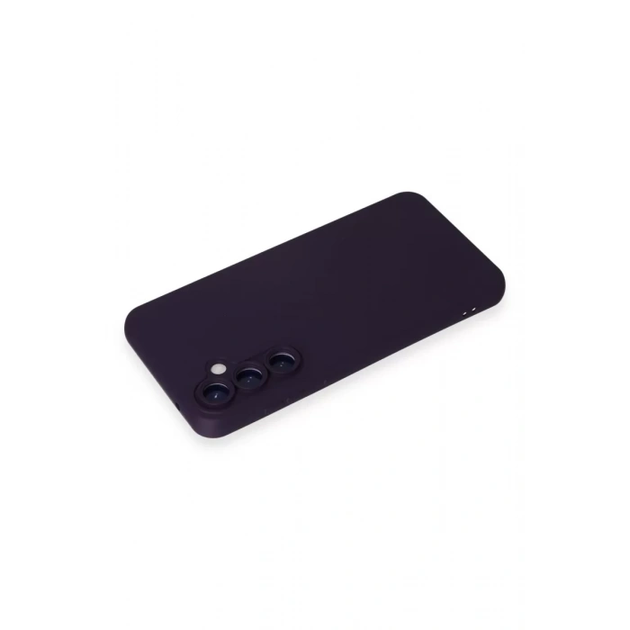 Samsung Galaxy S24 Kılıf Nano içi Kadife Silikon - Mor
