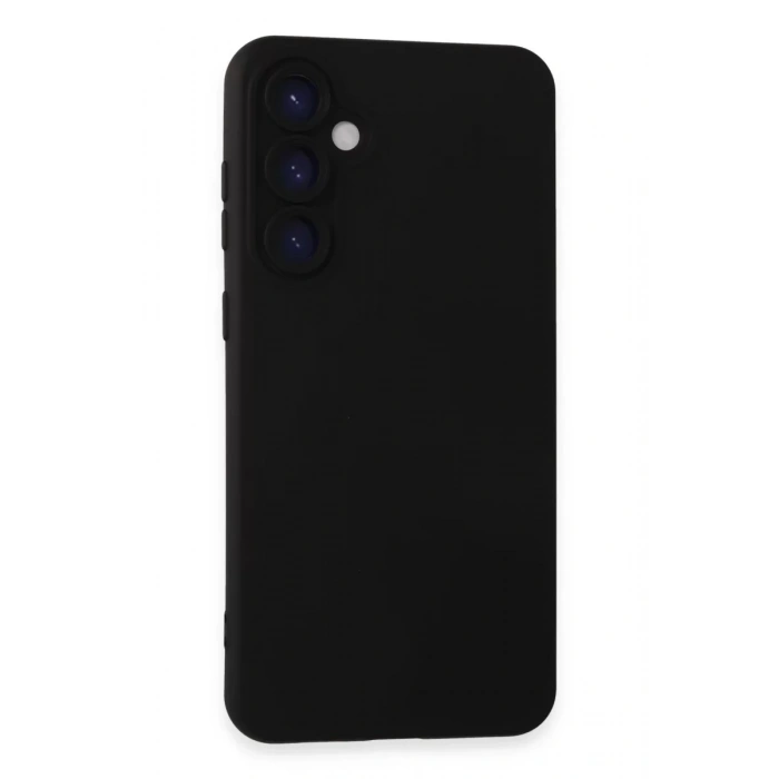 Samsung Galaxy S24 Kılıf Nano içi Kadife Silikon - Siyah