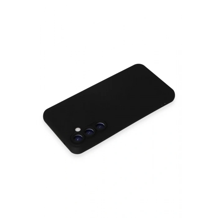 Samsung Galaxy S24 Kılıf Nano içi Kadife Silikon - Siyah