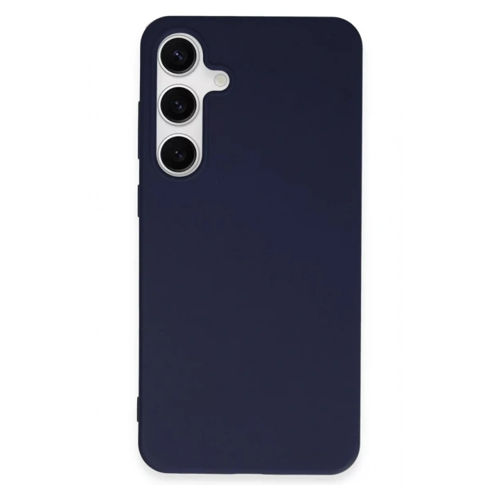 Samsung Galaxy S24 Plus Kılıf First Silikon - Lacivert