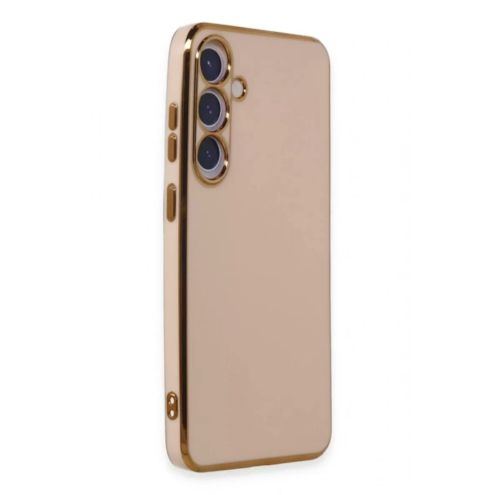 Samsung Galaxy S24 Plus Kılıf Volet Silikon - Pembe
