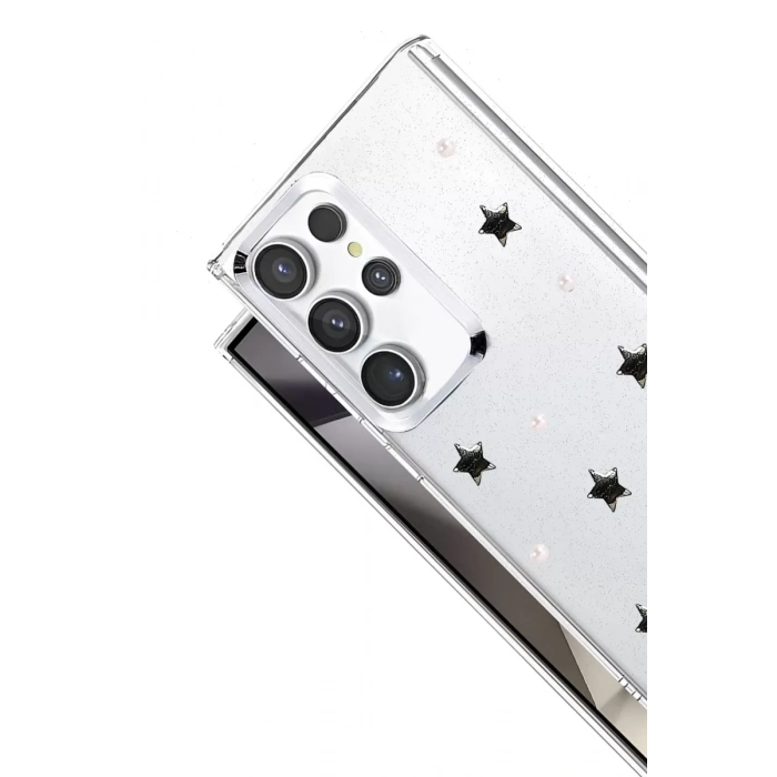 Samsung Galaxy S24 Ultra Fiyonk Desenli Kapak - Desen 7