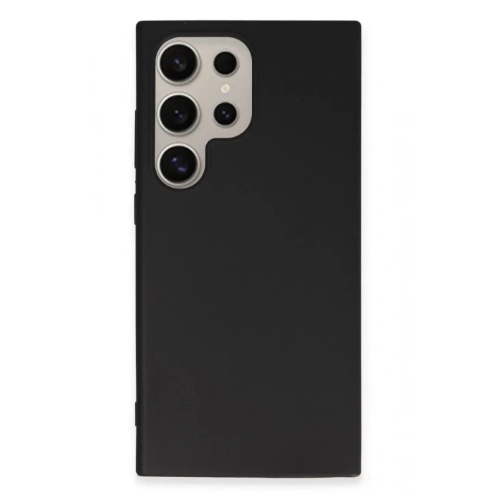 Samsung Galaxy S24 Ultra Kılıf First Silikon - Siyah