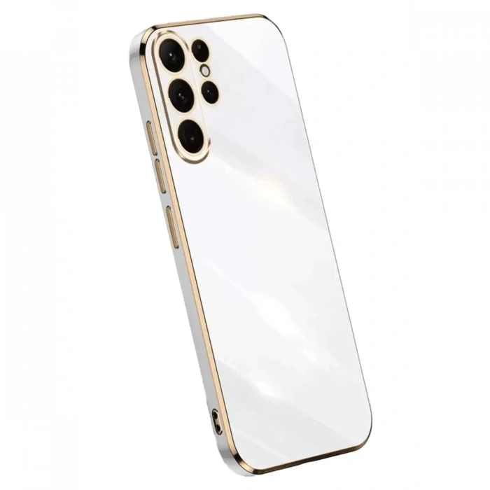 Samsung Galaxy S24 Ultra Kılıf Volet Silikon - Beyaz