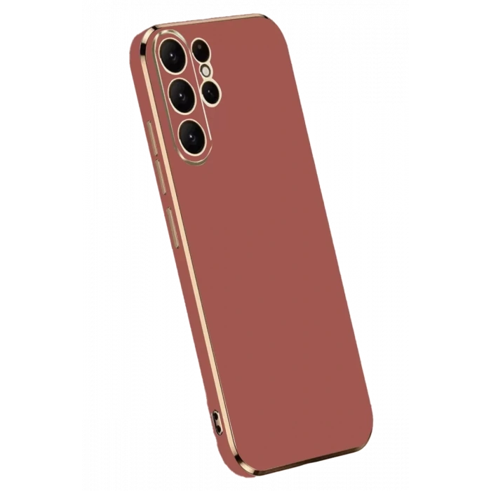 Samsung Galaxy S24 Ultra Kılıf Volet Silikon - Kırmızı