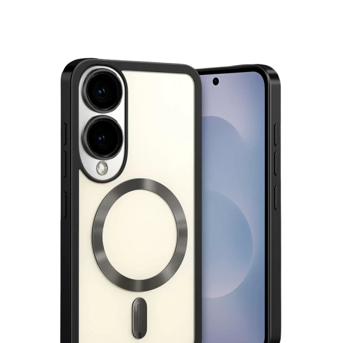 Samsung Galaxy S25 Edge Kross Magneticsafe Kapak - Siyah