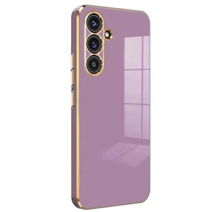 Samsung Galaxy S25 FE Volet Silikon - Mor