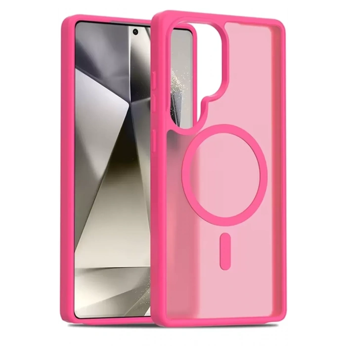 Samsung Galaxy S25 Ultra Jota Magsafe Kapak - Rose