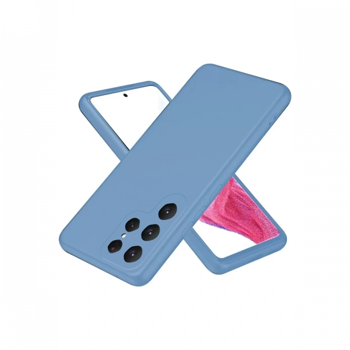 Samsung Galaxy S25 Ultra Kılıf First Silikon - Mavi