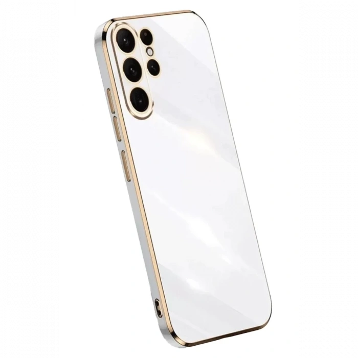 Samsung Galaxy S25 Ultra Kılıf Volet Silikon - Beyaz