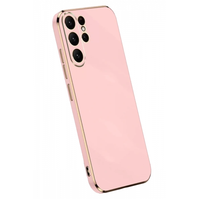 Samsung Galaxy S25 Ultra Kılıf Volet Silikon - Pembe