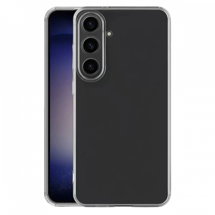 Samsung Galaxy S26 Lüx Şeffaf Silikon - Şeffaf