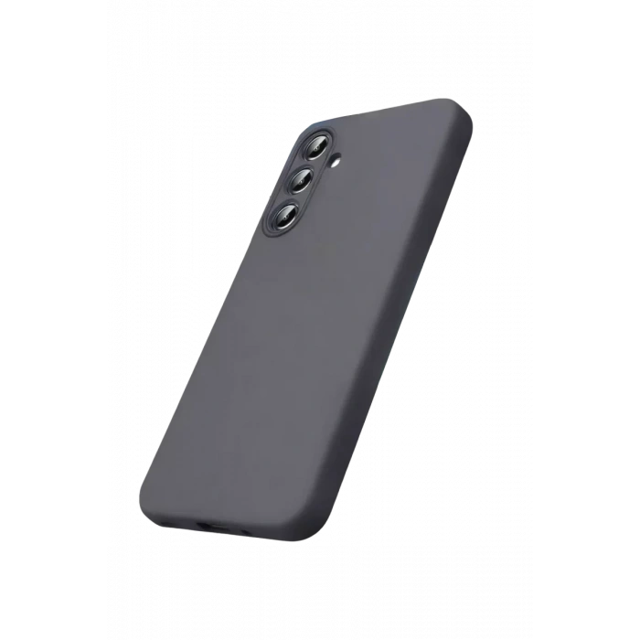 Samsung Galaxy S26 Nano içi Kadife Silikon - Gri