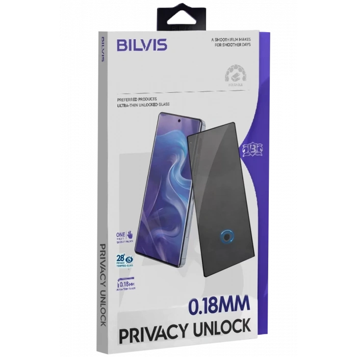 Samsung Galaxy S26 Plus Bilvis 3D Hayalet Cam Ekran Koruyucu