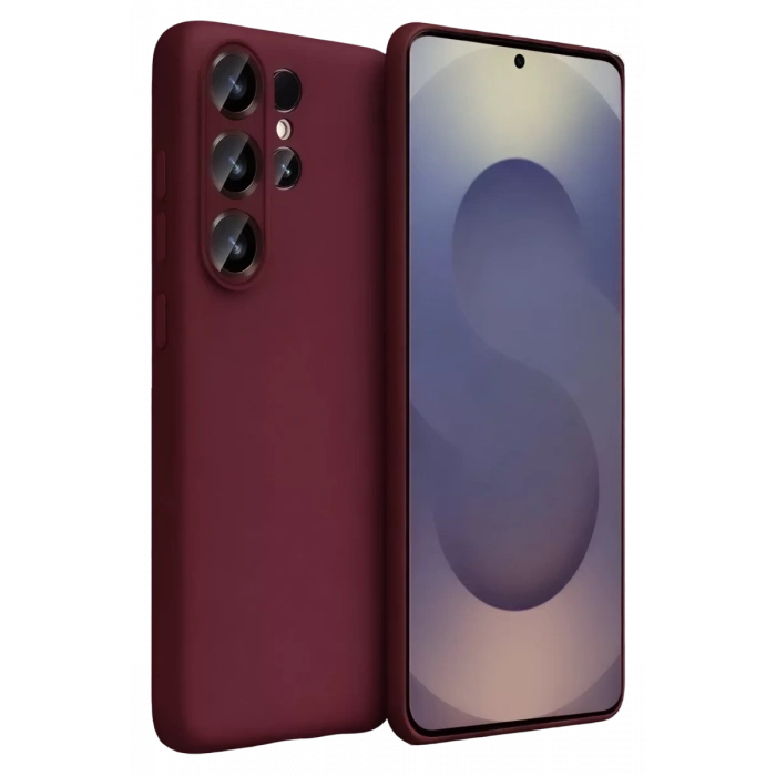 Samsung Galaxy S26 Ultra First Silikon - Bordo