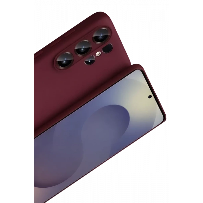 Samsung Galaxy S26 Ultra First Silikon - Bordo