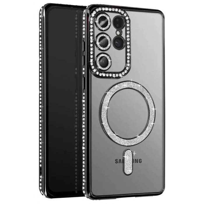 Samsung Galaxy S26 Ultra Joke Simli Magneticsafe Kılıf - Siyah