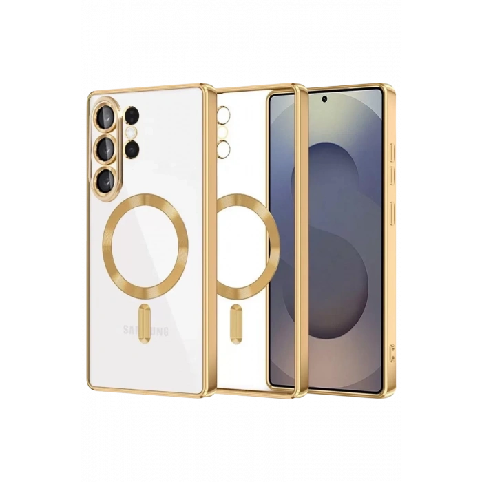 Samsung Galaxy S26 Ultra Kross Magneticsafe Kapak - Gold