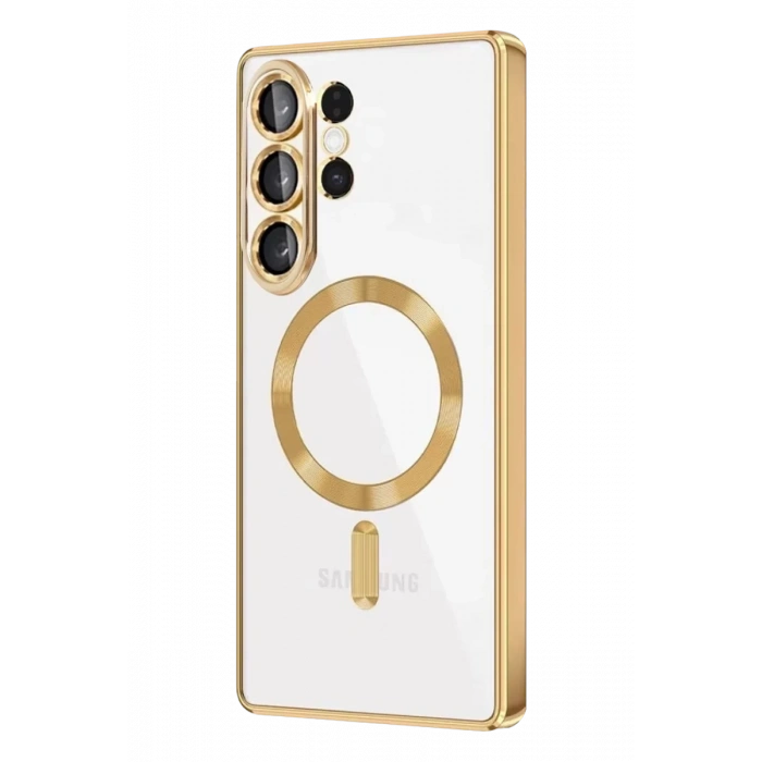 Samsung Galaxy S26 Ultra Kross Magneticsafe Kapak - Gold