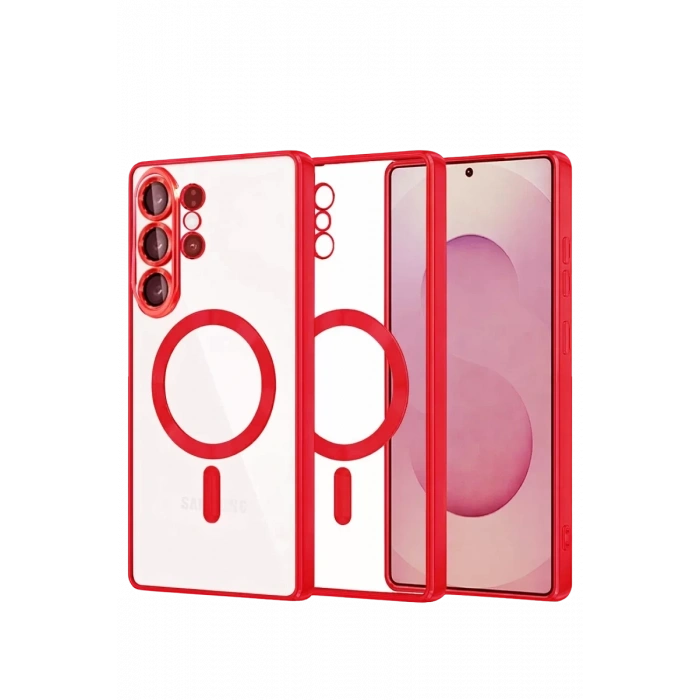 Samsung Galaxy S26 Ultra Kross Magneticsafe Kapak - Kırmızı