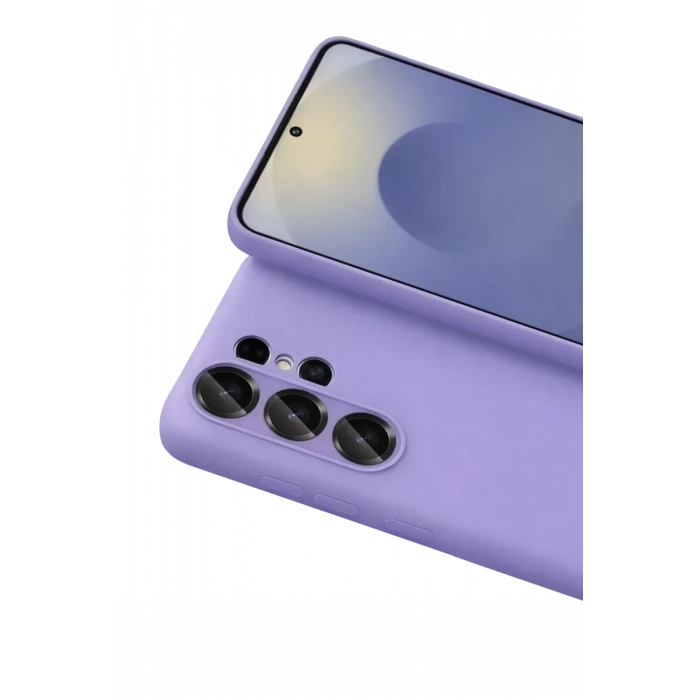 Samsung Galaxy S26 Ultra Nano içi Kadife Silikon - Lila