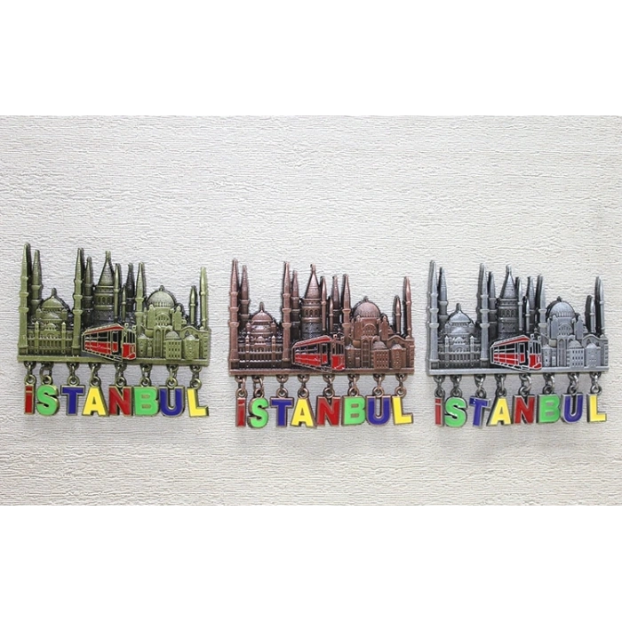 Sarkaçlı İstanbul Temalı Magnet - Model 3
