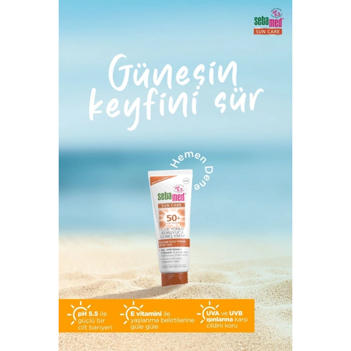 Sebamed Spf 50+ Çok Yönlü Koruyucu Güneş Kremi 50 ml