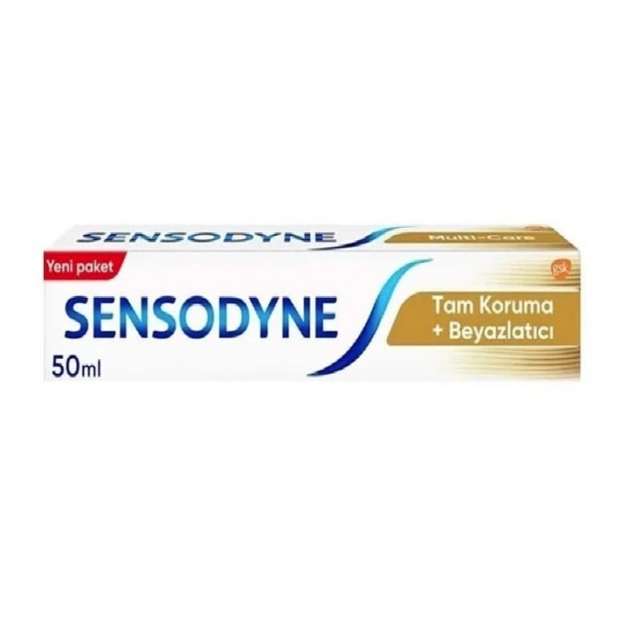 Sensodyne Diş Macunu Tam Koruma ve Beyazlatıcı 50 ml