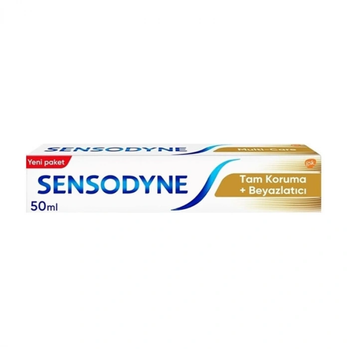 Sensodyne Diş Macunu Tam Koruma ve Beyazlatıcı 50 ml