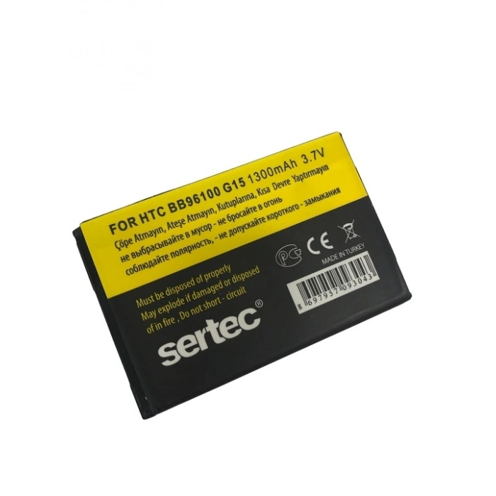 SERTEC - HTC   G15 Salsa / BB96100 Uyumlu Batarya