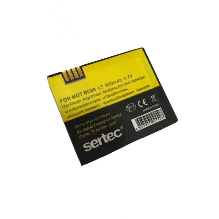 SERTEC - Motorola BC60  Uyumlu Batarya