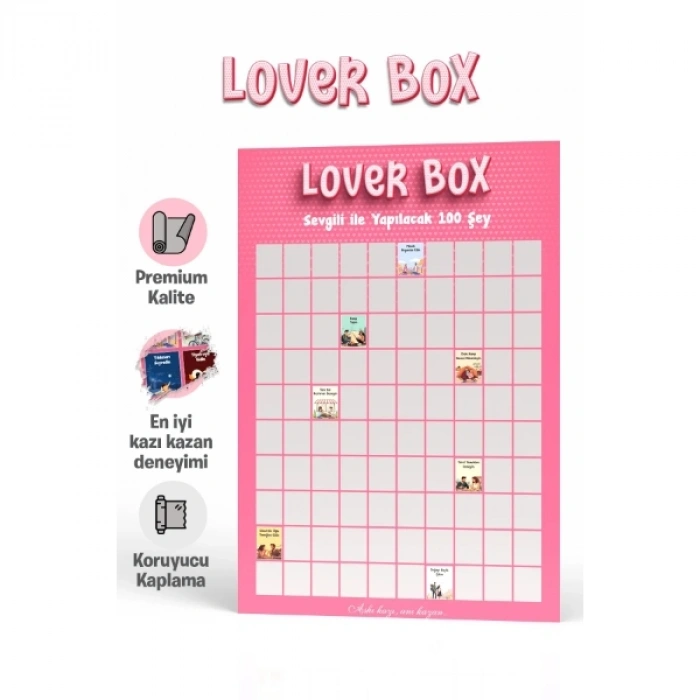 Sevgili ile Yapılacak 100 Şey - Kazı Kazan Posteri