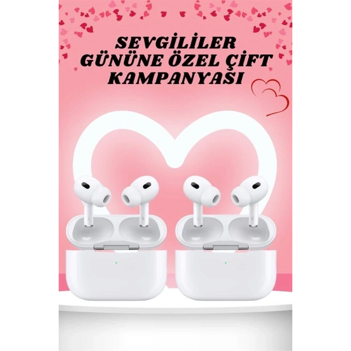 Sevgiliye Hediye Çift Kulaklığı Yeni Nesil Pro Kulaklık Sevgililer Gününe Özel Kampanya
