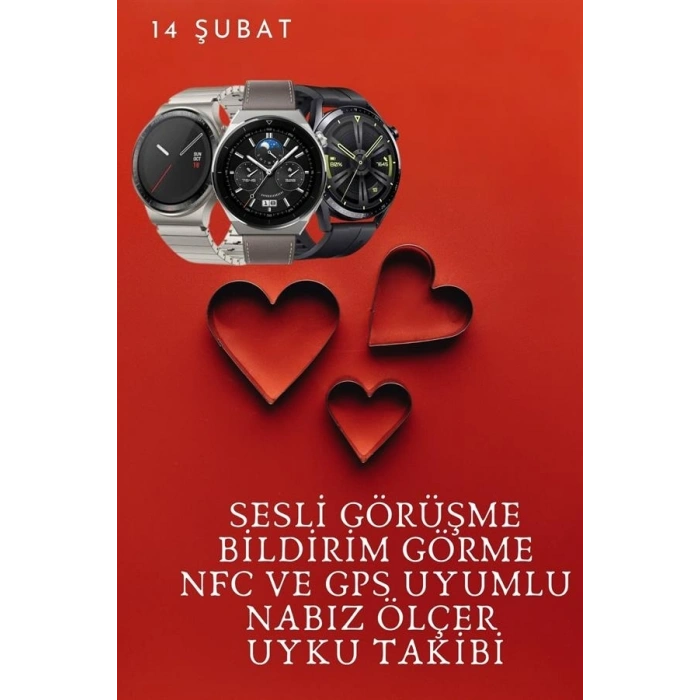 Sevgiliye Özel Yeni Nesil Akıllı Saat Çiftlere Özel Kampanya Çift Saatleri