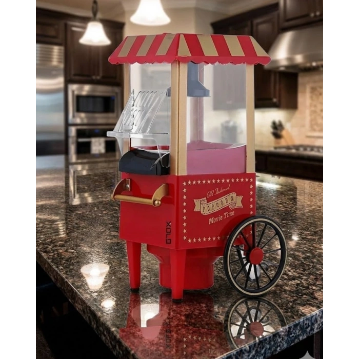 Sıcak Hava Teknolojili Yapışmaz Popcorn Makinesi