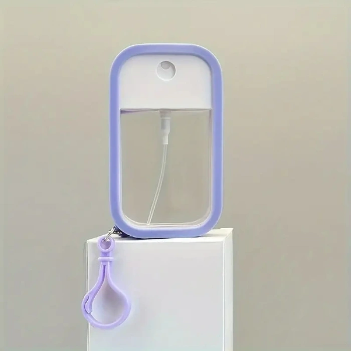 Silikon Kılıflı Anahtarlıklı Sprey Şişesi