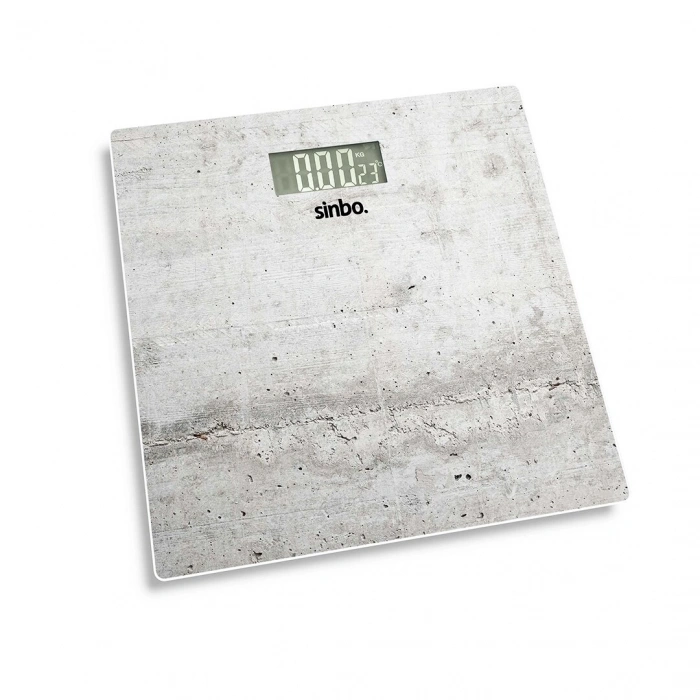 Sinbo Dijital Tartı - Beyaz Renk - 180 kg Maks Kapasite - LCD Ekran