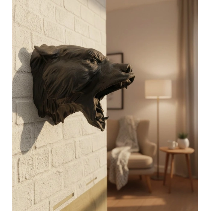 Siyah Ayı Duvar Aksesuarı