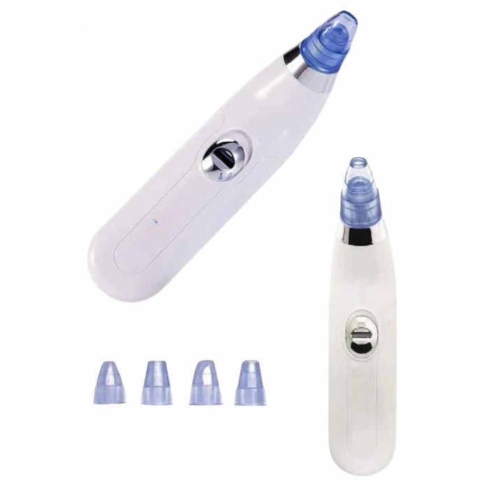 Siyah Nokta Temizleme Cihazı 4 Başlıklı Vakumlu Pilli Ölü Deri Arındırma