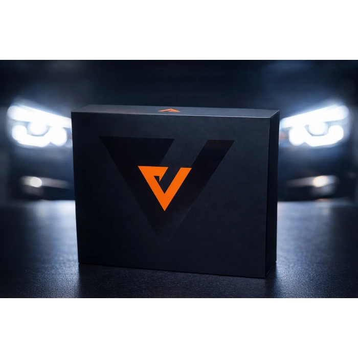 Slim Mercekli H7 LED Far Ampulü 40W 12V Fanlı VR Pro H7 Led Xenon Beyaz Işık