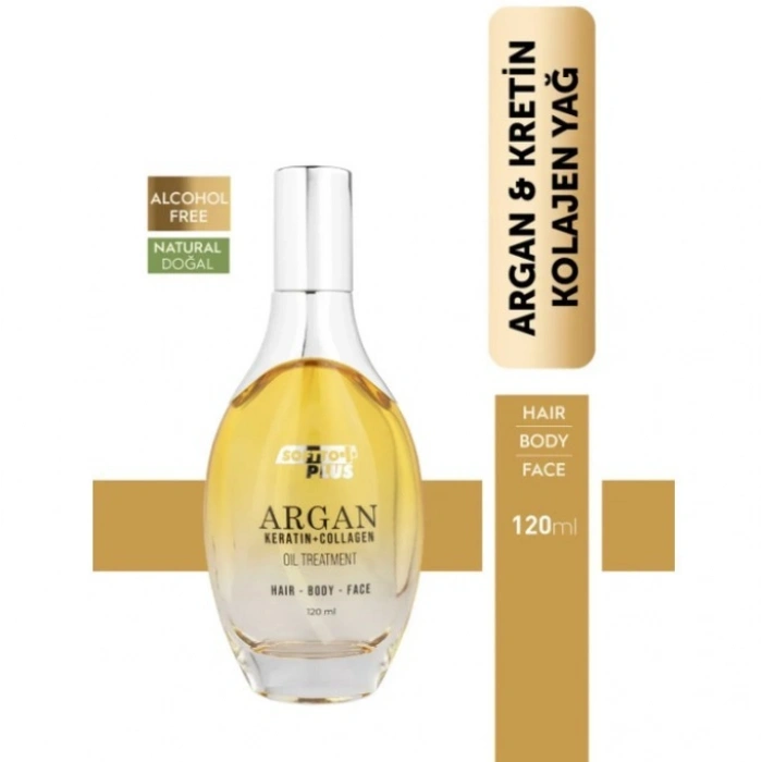 Softto Plus Argan İçerikli Saç Vücut ve Cilt Bakım Yağı 120 ml