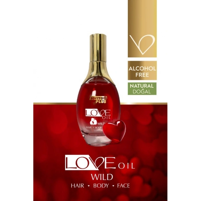 Softto Plus Love Oil Saç ve Cilt Bakım Yağı 120 ml
