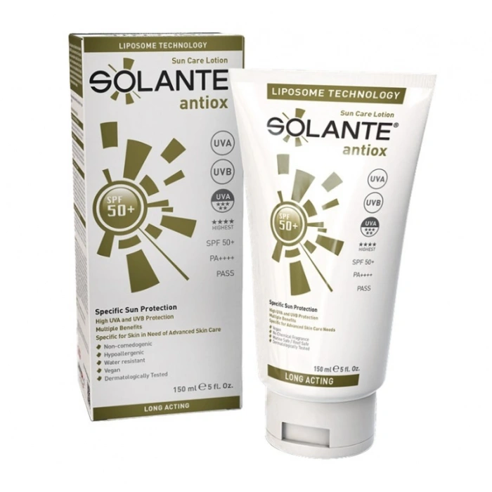 Solante Antiox Spf 50+ 150 ml Güneş Losyon