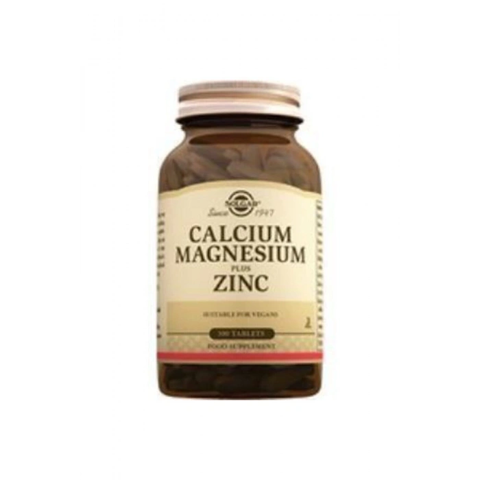 Solgar Calcium Magnesium Plus Zinc 100 Tablet