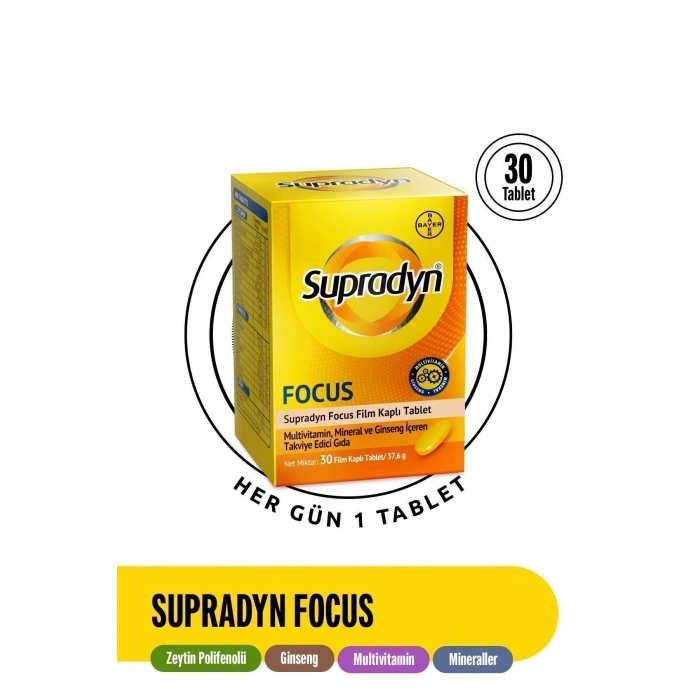 Supradyn Energy Focus 30 Tablet
