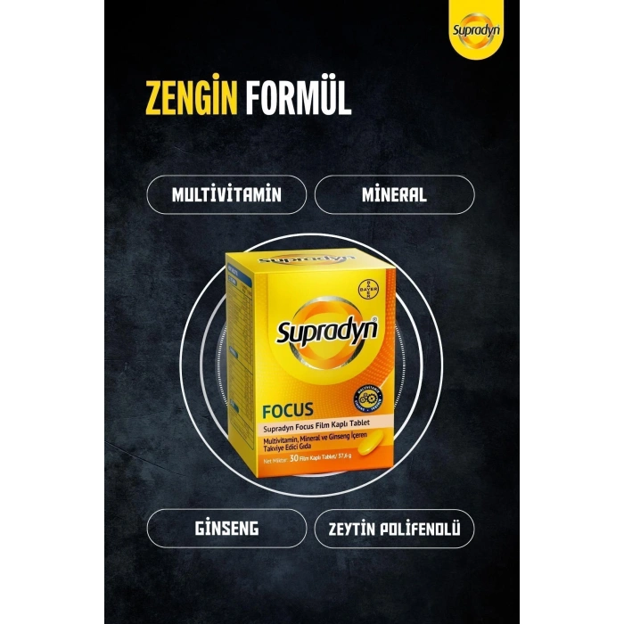 Supradyn Energy Focus 30 Tablet
