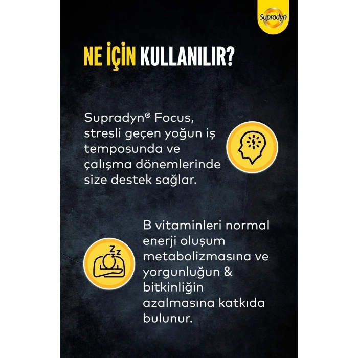 Supradyn Energy Focus 30 Tablet