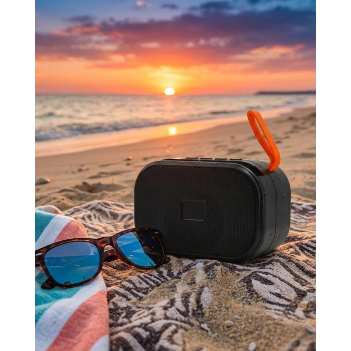 Taşınabilir Bluetooth Hoparlör Güçlü Baslı Kablosuz Müzik Kutusu