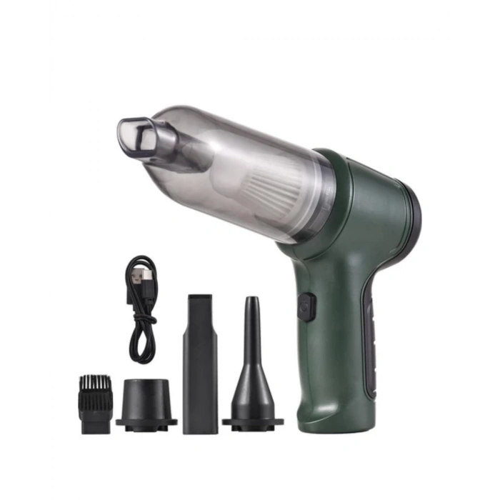 Taşınabilir Kablosuz Süpürge Kompakt Tasarım Güçlü Motor