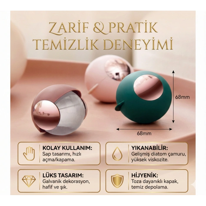 Taşınabilir Yıkanabilir Giysiler Yapışkan Saç Topu